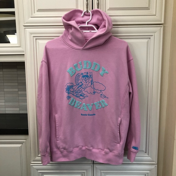 Roots Tops - Roots Canada adult Buddy Beaver pullover hoodie
